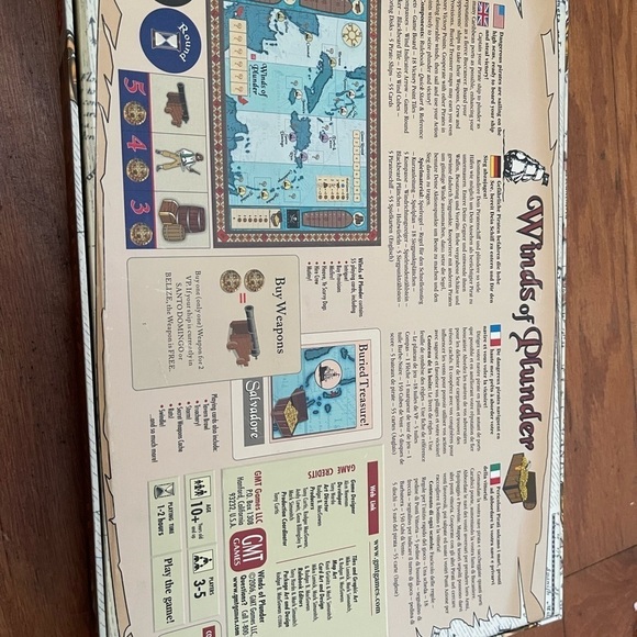 GMT Games Winds of Plunder Pirate Game *NEW* - Picture 8 of 11